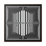 The Vision - Framed Canvas Wrap Print