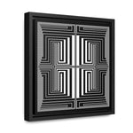 The Vision - Framed Canvas Wrap Print