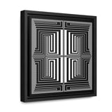 The Vision - Framed Canvas Wrap Print