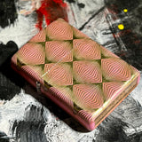 zippo lighter 02 - pink and gold
